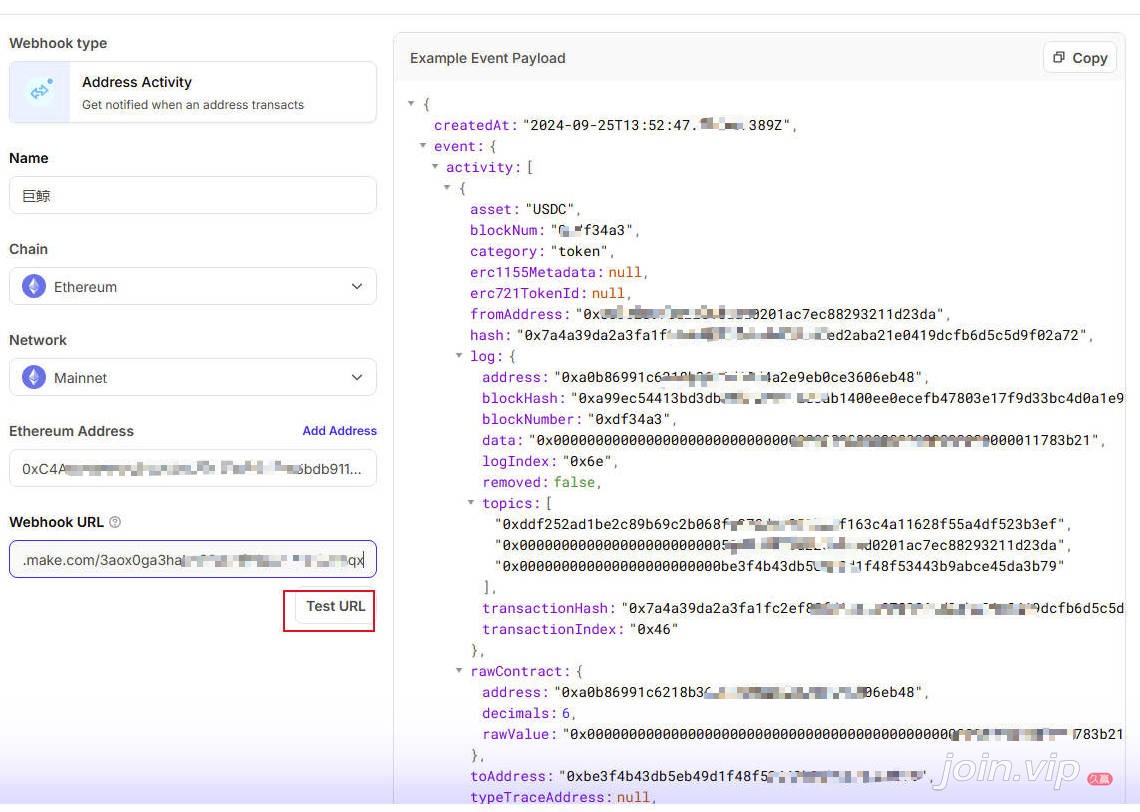 alchemy webhook