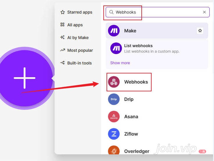 make webhooks
